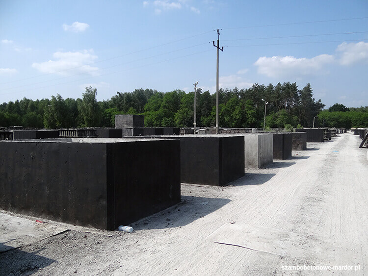Certyfikowane szamba betonowe różnych pojemności dostępne od ręki  w Płocku